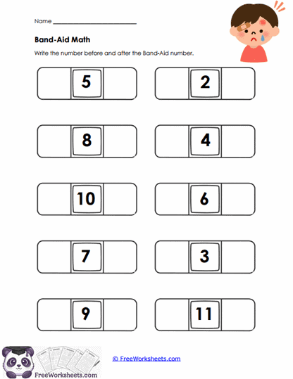 Band Aid Worksheet