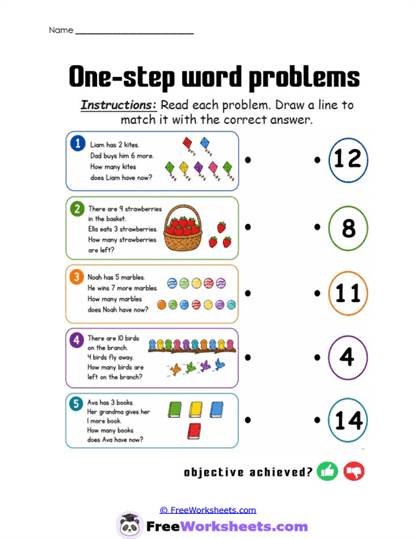 Story Solutions Worksheet