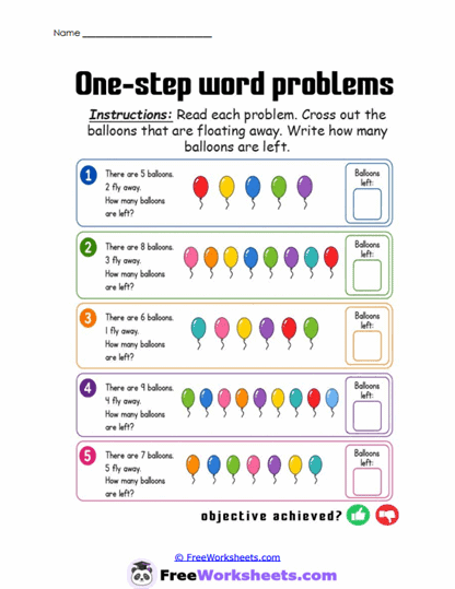 Basket Math Worksheet