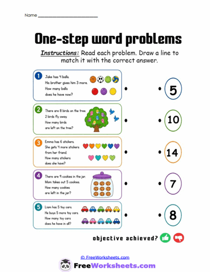 Mixed Stories Worksheet