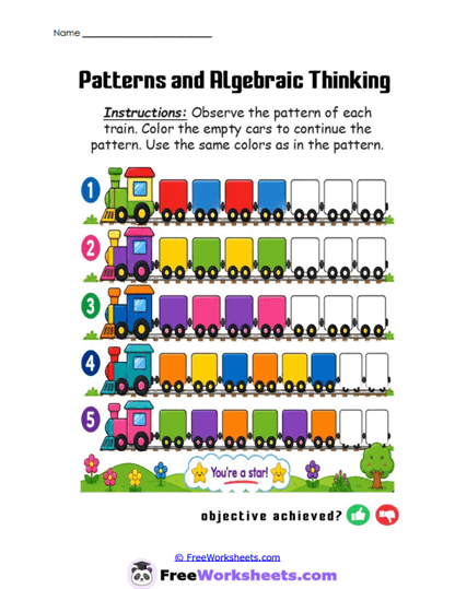 Pattern Express Worksheet