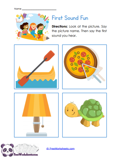 Sound Pictures Worksheet