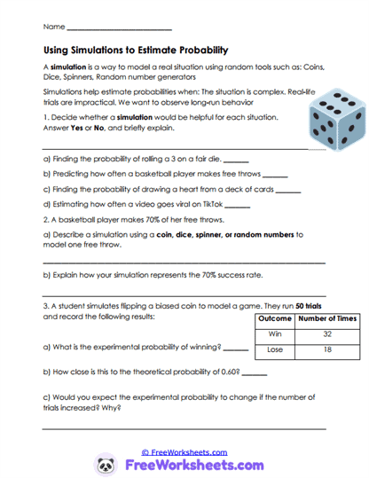 Trial Models Worksheet