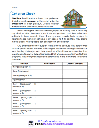 Reference Review Worksheet