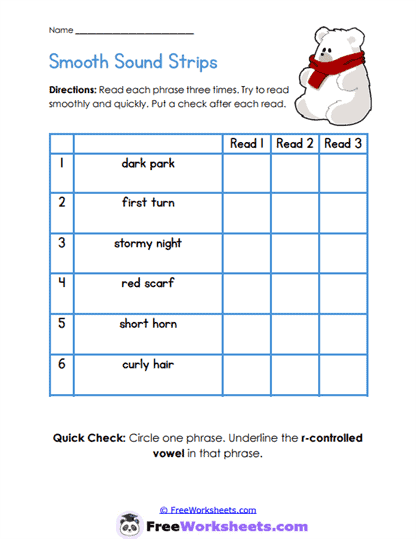 R-Controlled Word Search Worksheet