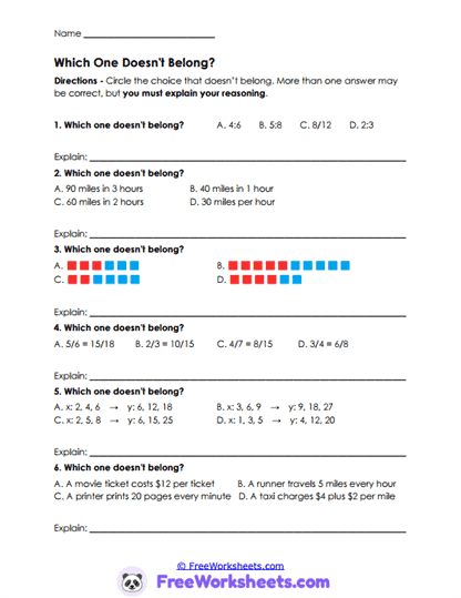 Error Detective Worksheet
