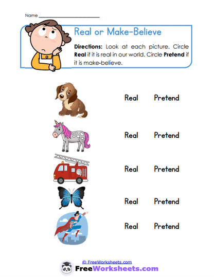 Reality Check Worksheet