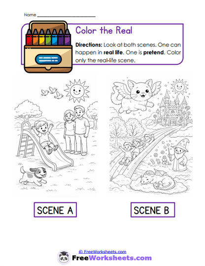 Scene Detectives Worksheet