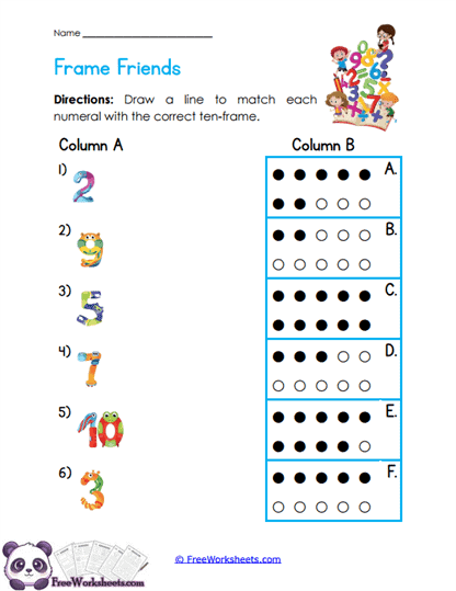 Recognizing And Naming Numerals Kindergarten Worksheet Collection