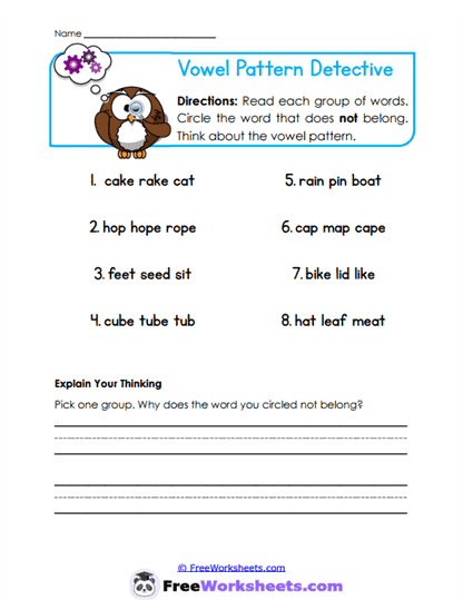 Auto Draft Worksheet