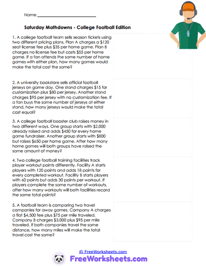 Panda Review Worksheet