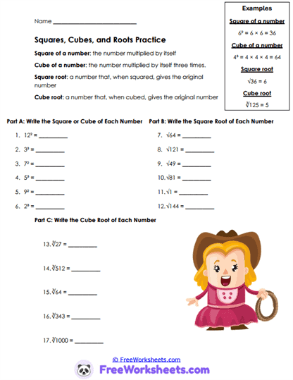 Root Foundations Worksheet