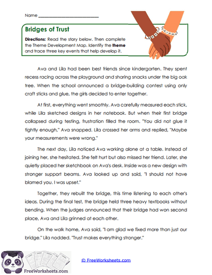 Bridges of Trust Worksheet