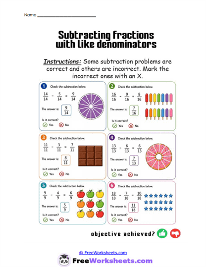 Equation Inspector Worksheet