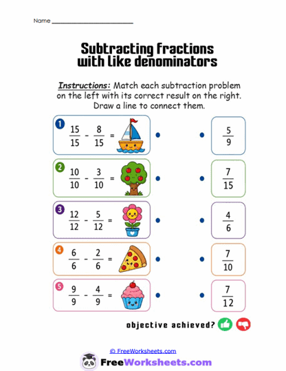 Result Links Worksheet