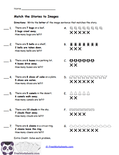 Picture Match Worksheet