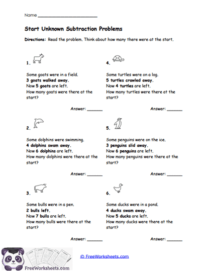Start Smart Worksheet