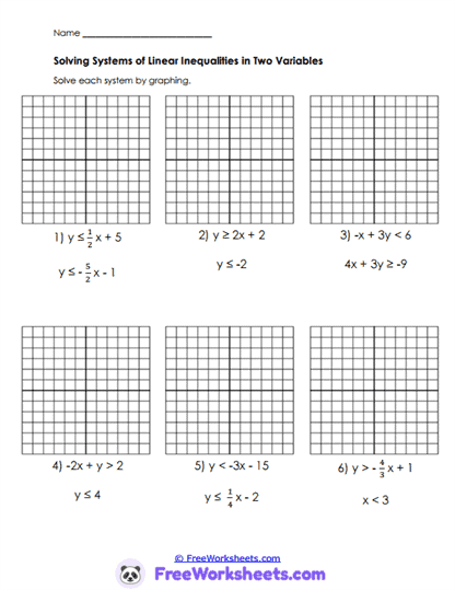 Solution Check Worksheet