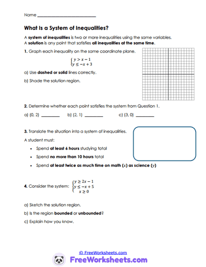 Mixed Methods Worksheet
