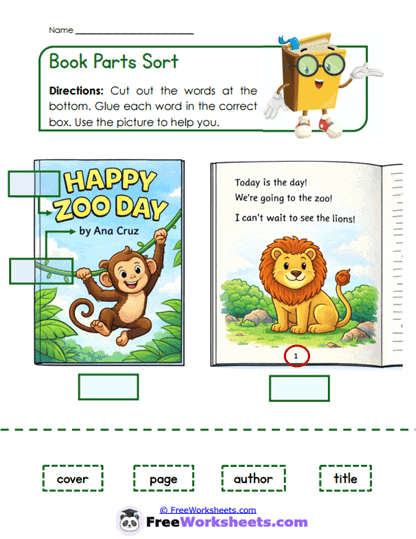 Parts Practice Worksheet