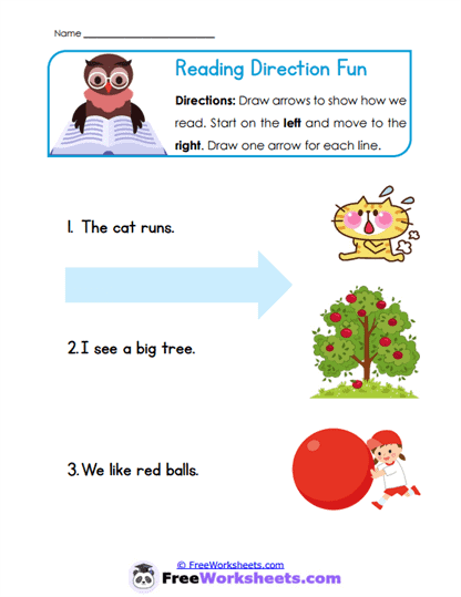 Reading Paths Worksheet