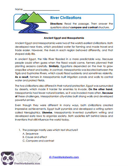 Structure Sleuths Worksheet