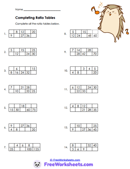 Honey Paths Worksheet