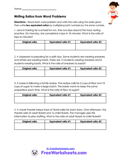 Scale Thinking Worksheet