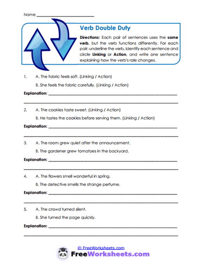 Dual Functions Worksheet