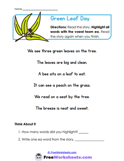 Listen and Spell Worksheet