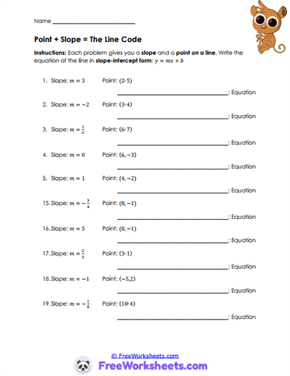 Graph Decoder Worksheet