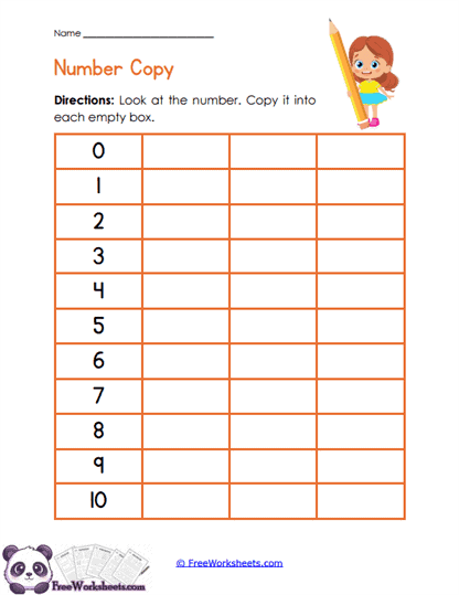 Copy Rows Worksheet